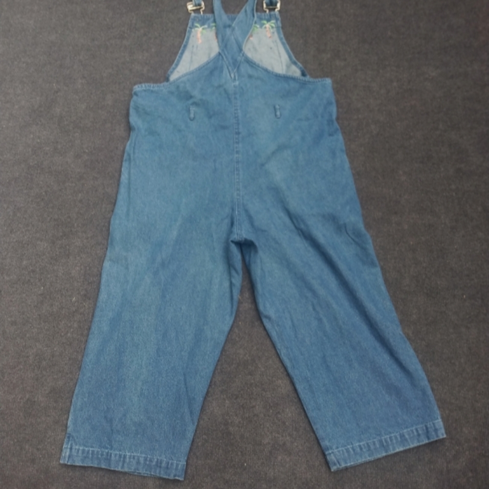 Vintage Monkey Denim Bib Overalls - Picture 4 of 8